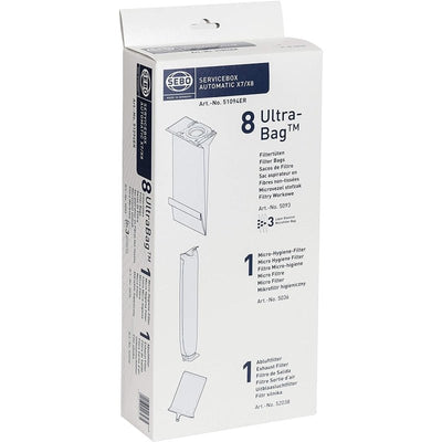 SEBO X7/X8 Service Box - Vacuum Bags