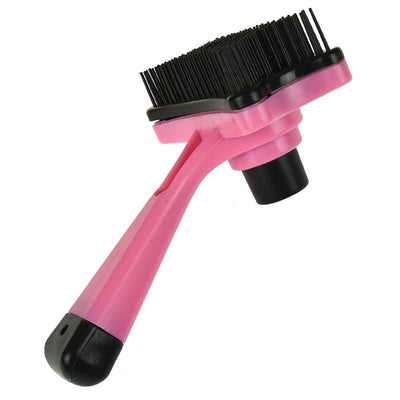 Self Cleaning Pet Brush - Pink - Pet Products