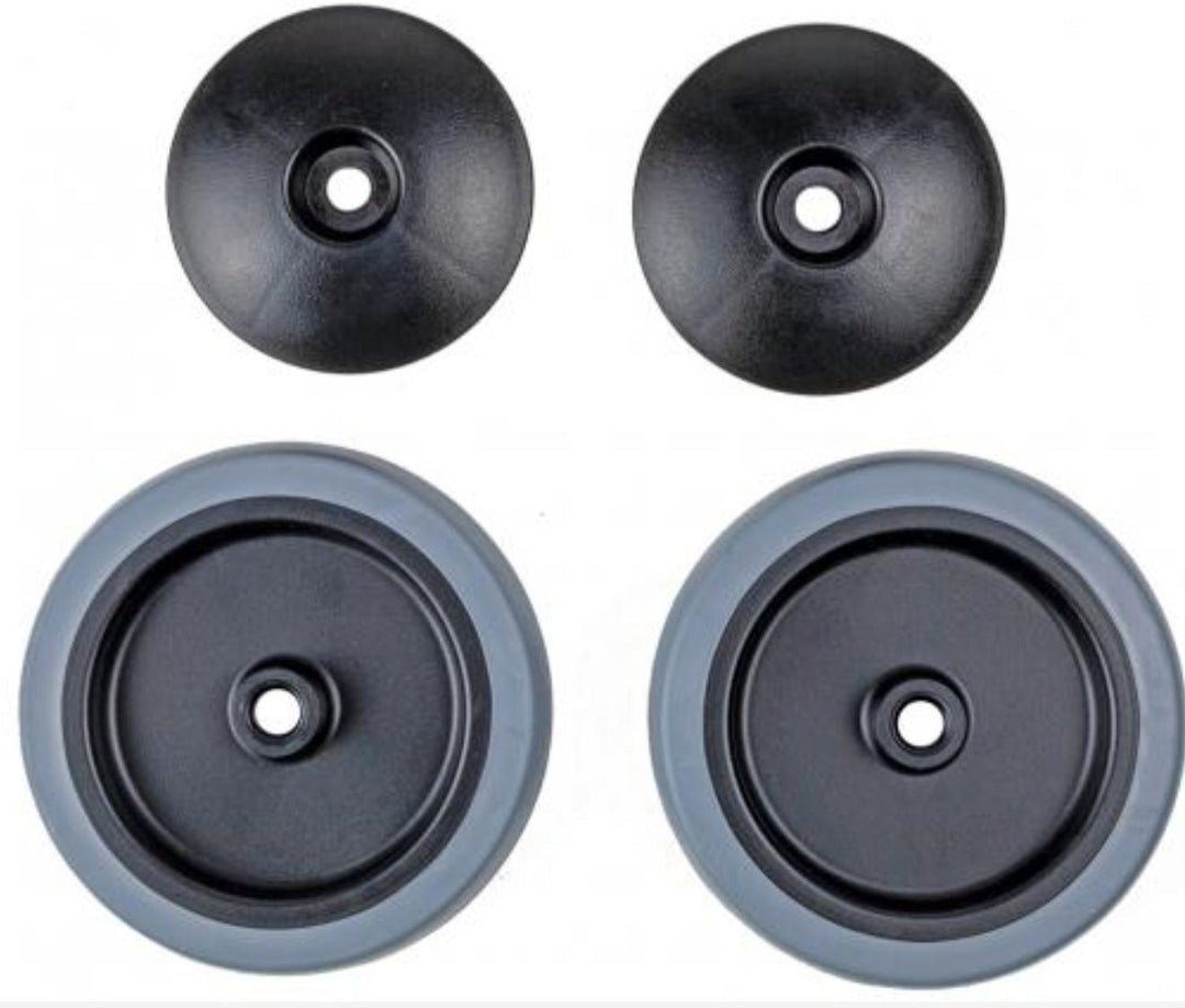 Set of Nilfisk Wheel Rear Kit GD930. Part # 1405055500