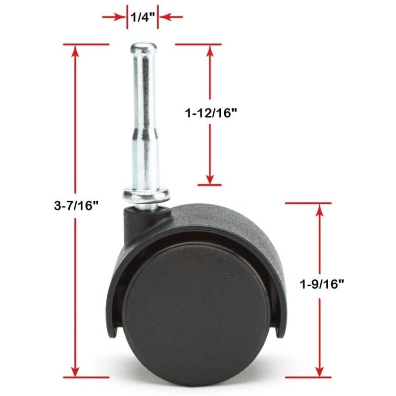 Vacumm Caster Shop-Vac Caster Dual Wheel (1 Caster Wheel) – Superior Vacuums