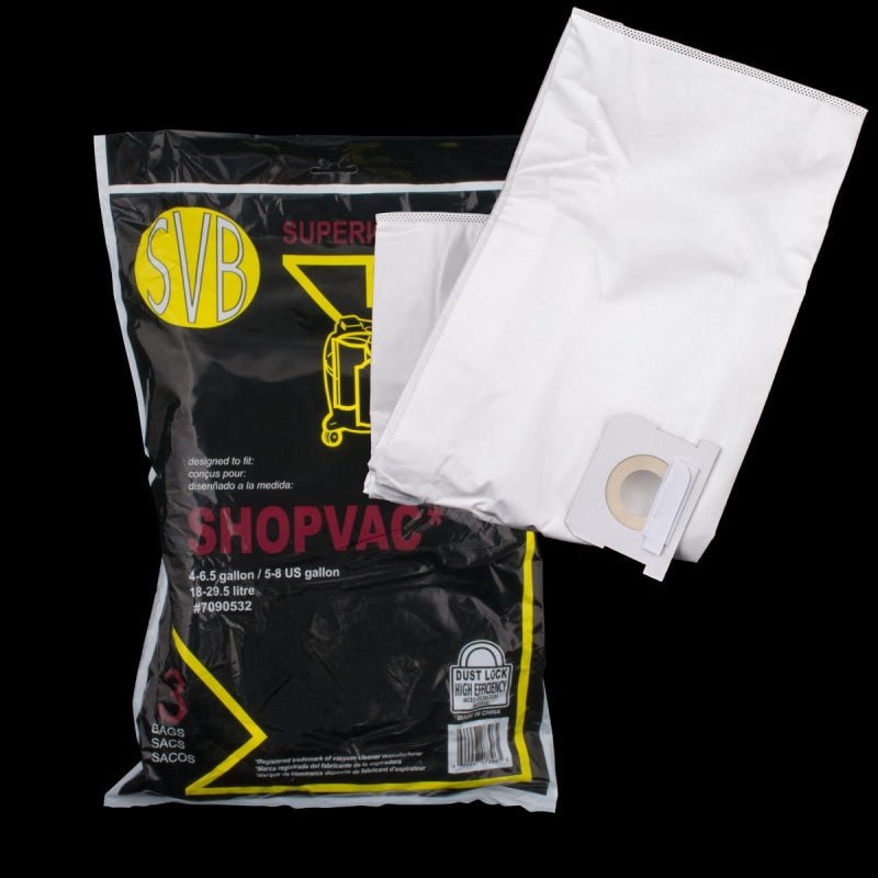 Shop-Vac 5-8 Gallons HEPA Bags-3pk - Vacuum Bags