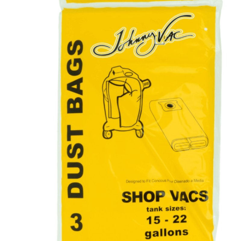 Shop Vac Vacuum Paper Bags- 15-22 Gallons - Vacuum Parts