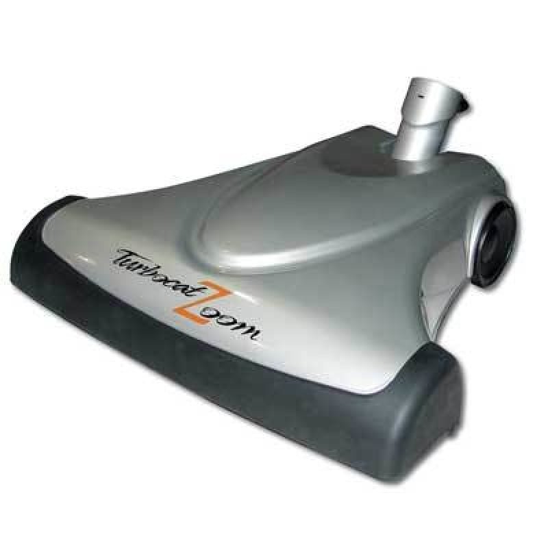 HP Turbocat Zoom II New Design Powerbrush Silver - Central Vacuum Parts