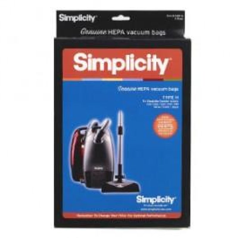 Simplicity OEM HEPA Bag Type H - Vacuum Bags