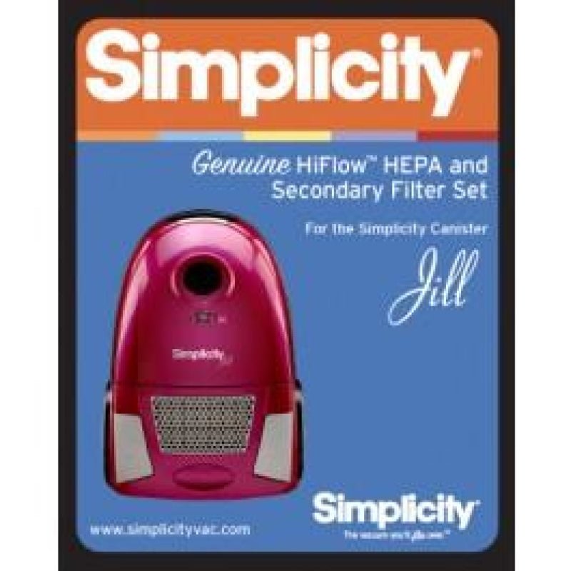 Simplicity OEM Hepa Exhaust Filter and Secondary Filter - Vacuum Filters