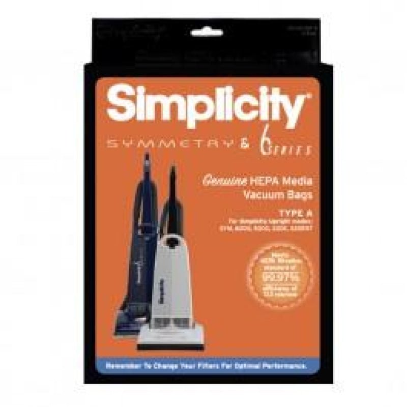 Simplicity/ Riccar OEM HEPA Bag Type A - Vacuum Bags