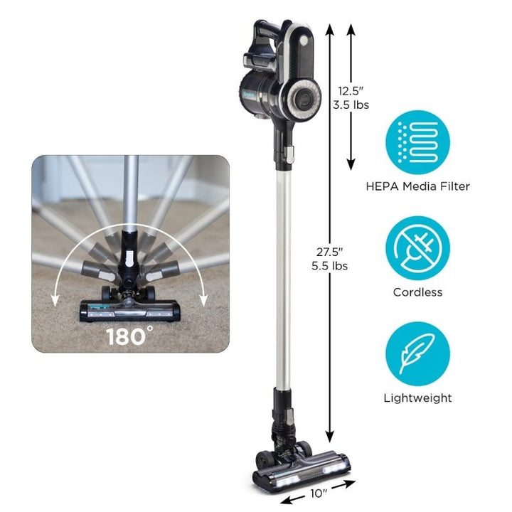 Simplicity S65D Deluxe Cordless & Bagless Multi-Use Vacuum