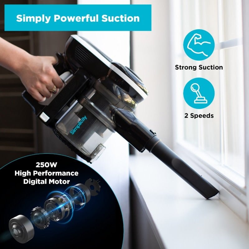 Simplicity S65D Deluxe Cordless & Bagless Multi-Use Vacuum