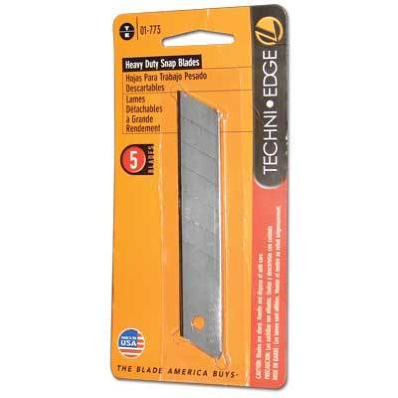 Heavy Duty Snap Blades For Pipe Cutter & Utility Knives - Pack of 5 - Central Vacuum Parts