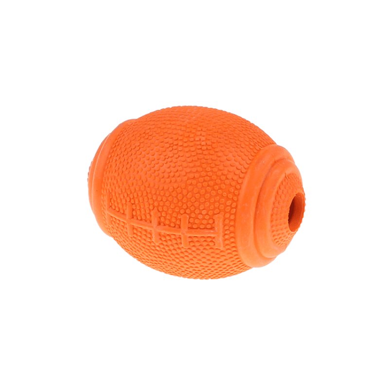 Soft IQ Treat Rugby Chew Toy - Medium - Pet Products