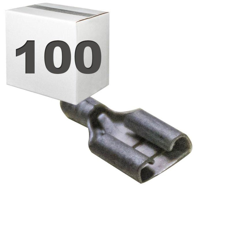 Solderless Terminal Spade Large 100-Pack