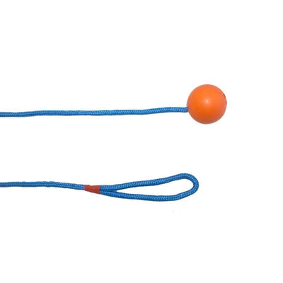 Solid Rubber Fetch Ball with 3 Rope - Pet Products