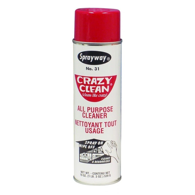 Sprayway Crazy Clean All Purpose Cleaner and Deodorizer 3 oz
