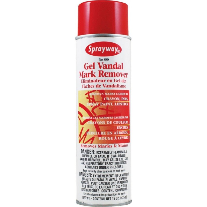 Sprayway Gel Vandal Mark Remover 15 oz (425 g)