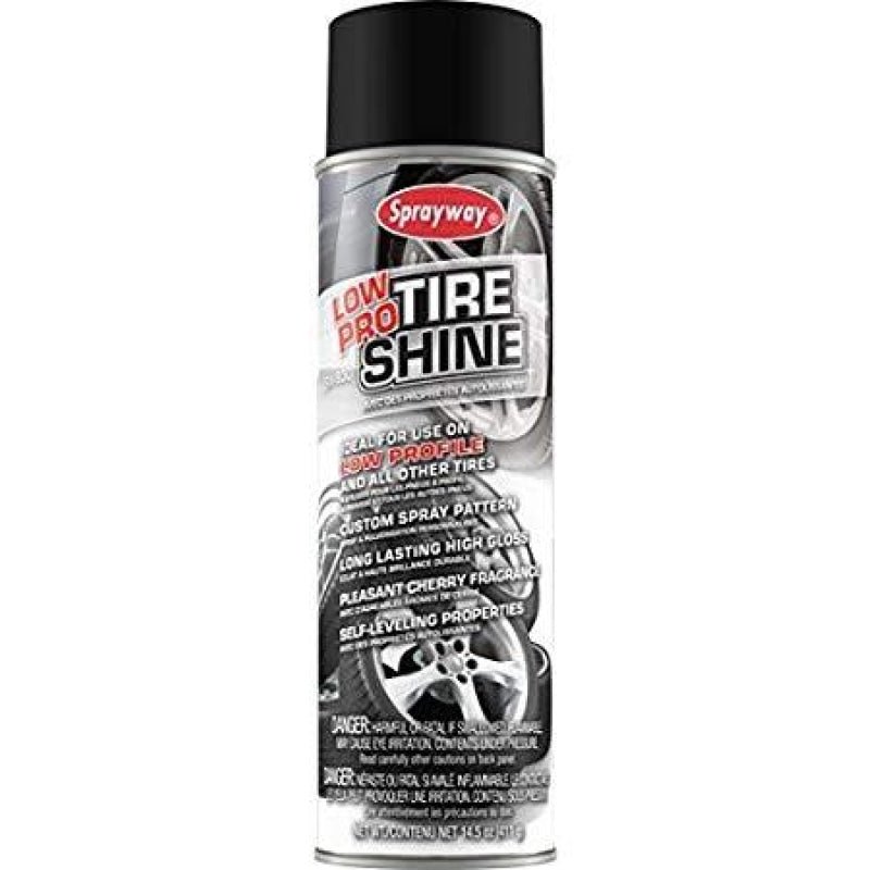 Sprayway® Low Pro Tire Shine Spray- 14.5oz - Vehicle Detailing