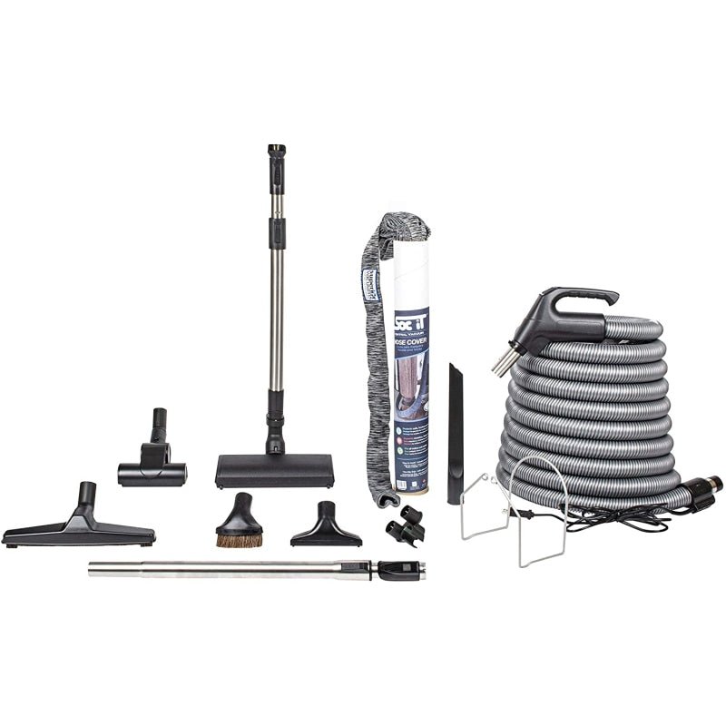 Superior VACUUMS Nilfisk Select Power Head Accessory Kit - 30 ft - Central Vacuum Kit