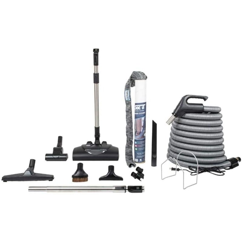 SUPERIOR VACUUMS Wessel Werk EBK360 Palace Electric Powerhead Kit - 30 ft - Central Vacuum Kit