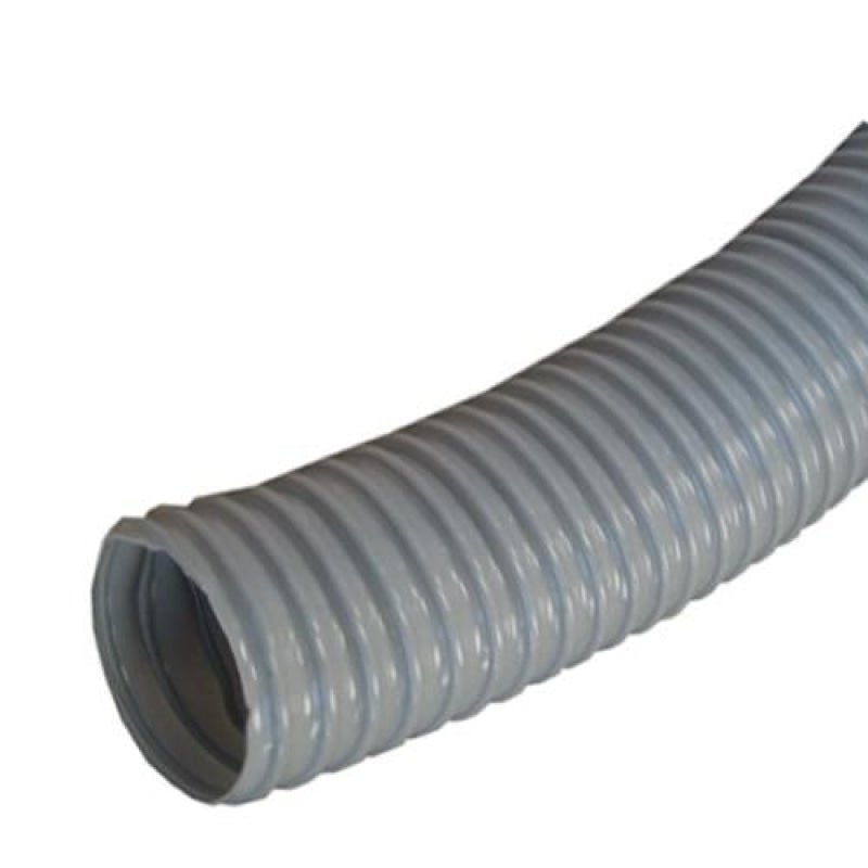 T-Z Grey Hose - 10 X 1 1/4 - Central Vacuum Hoses