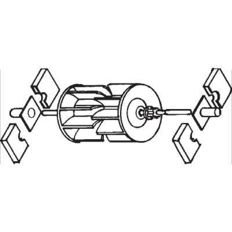 T27 Turbine Fan Assembly - Motor Fan