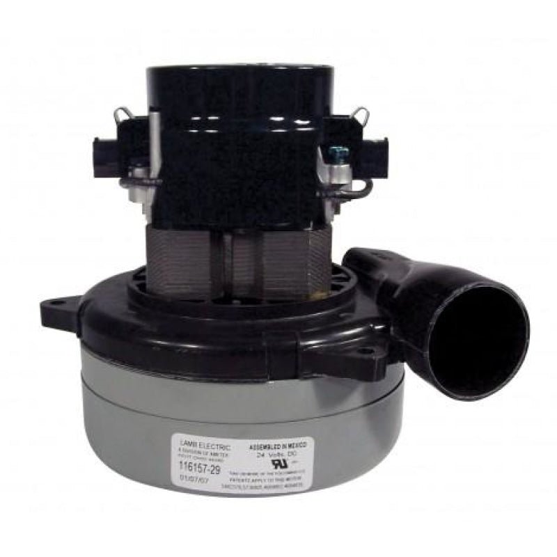 Tangential Vacuum Motor - 5.7" 2 Fans 24V - 116157-29 (S)