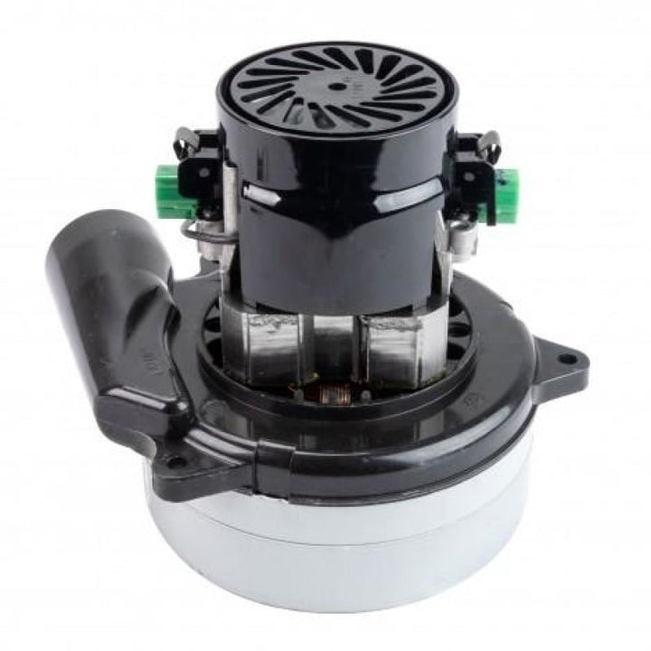 Tangential Vacuum Motor - 5.7" Dia 2 Fans 120V 8A 916W