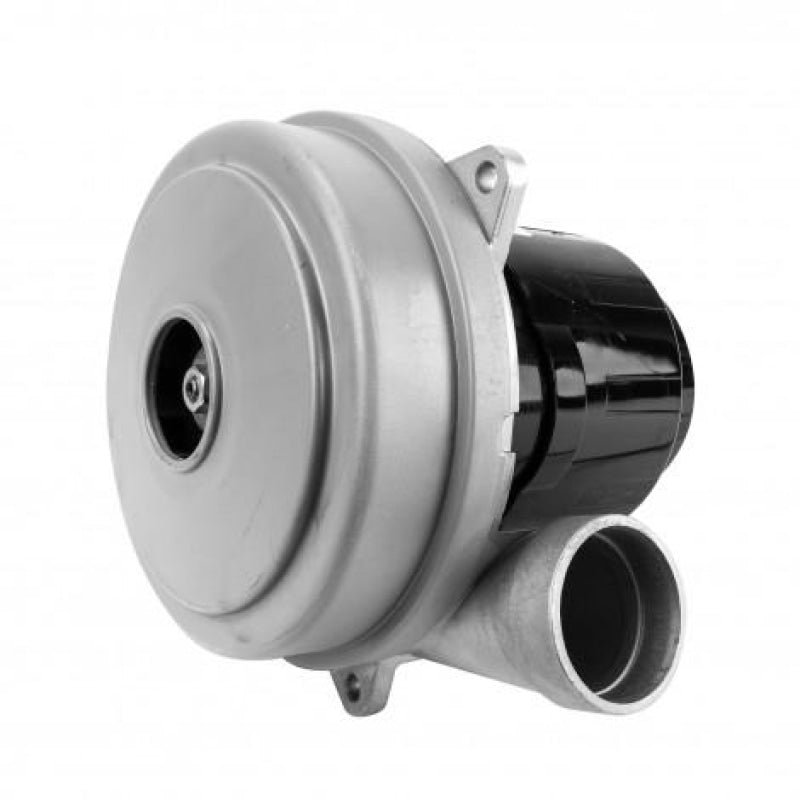 Tangential Vacuum Motor - 6.6" Dia 2 Fans 120V 700 Airwatts