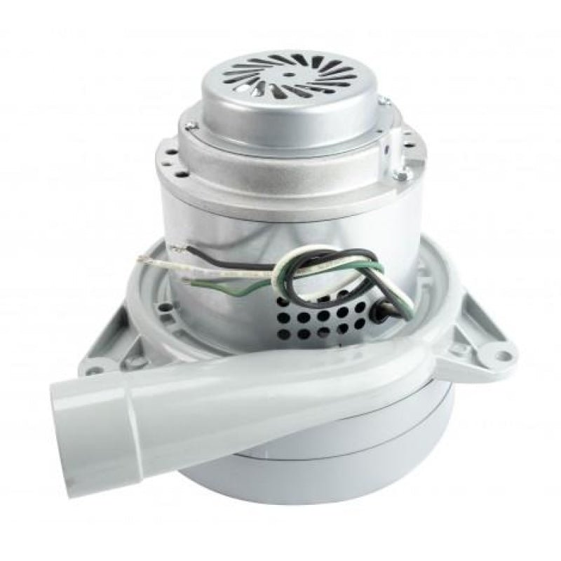 Tangential Vacuum Motor - 7.2" Dia 3 Fans 120V 13.8A 1544W