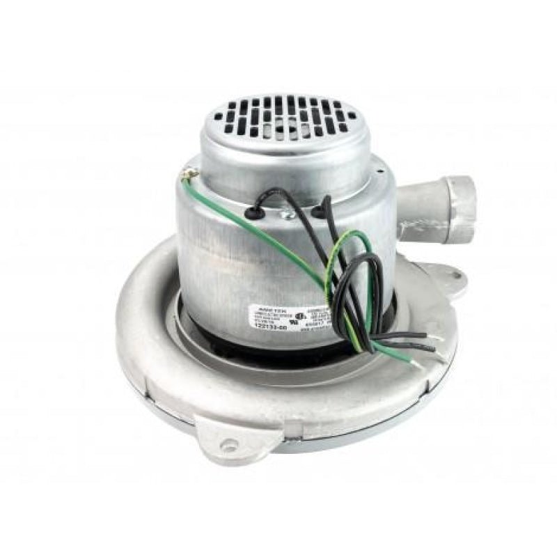 Tangential Vacuum Motor 8.4" Dia 1 Fan 120V 800 Airwatts