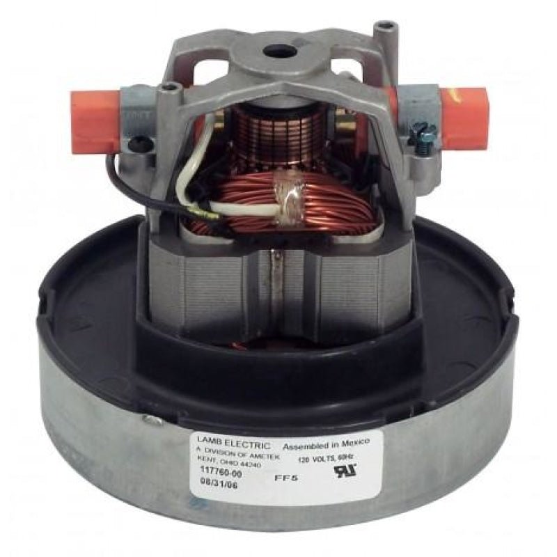 Thru-Flow Vacuum Motor 5.7" Dia 1 Fan 120V - 117760-00 (B)