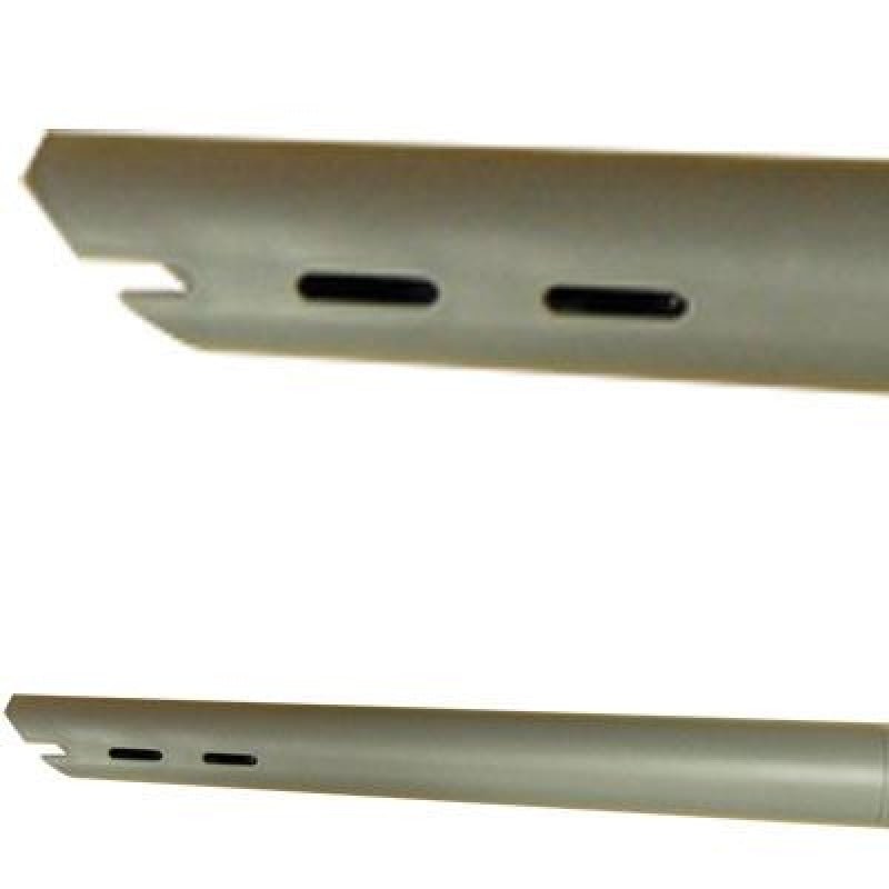 Titanium Grey Crevice Tool With Air Relief Slots - 1 1/4 x 12 3/4 Length - Tools & Attachments