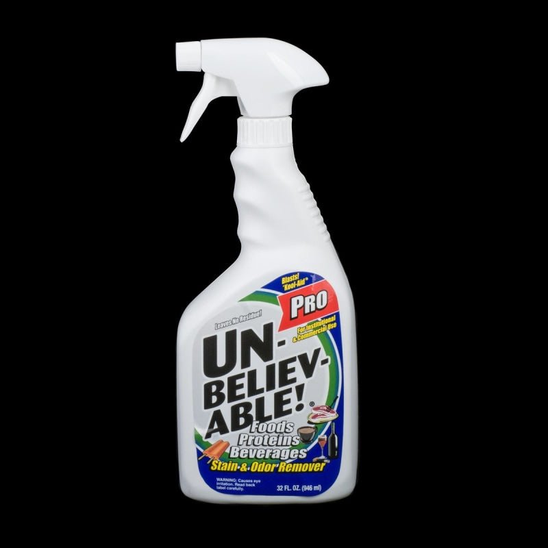 Unbelievable Stain & Odor Remover 32 Ounce Multi Purpose Spray - Cleaning Products