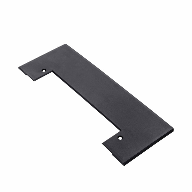 Vacpan Trim Plate For Central Vacuum - Black - Central Vacuum Parts