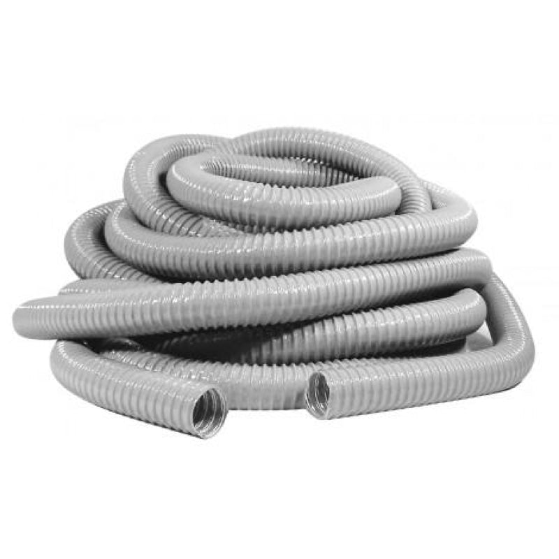 Vacuflex Flehaust Hose For Central Vacuum Grey ReinForced