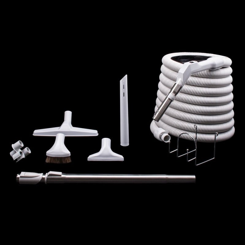VACUFLO 460 Central Vacuum Unit Refurbished - new hardwood & carpet kit with 30ft hose - Refurbished Products