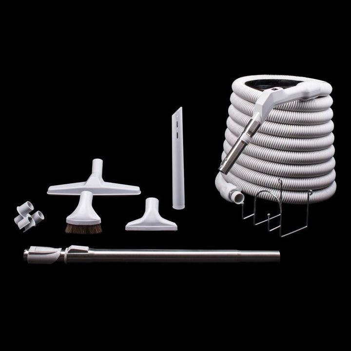 VACUFLO 460 Central Vacuum Unit Refurbished - new hardwood & carpet kit with 30ft hose - Refurbished Products