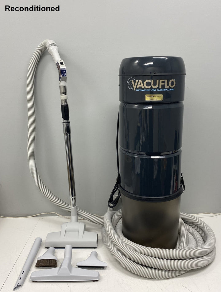 Vacuflo 466Q True Cyclonic Central Vacuum Cleaner with 6-Month Warranty