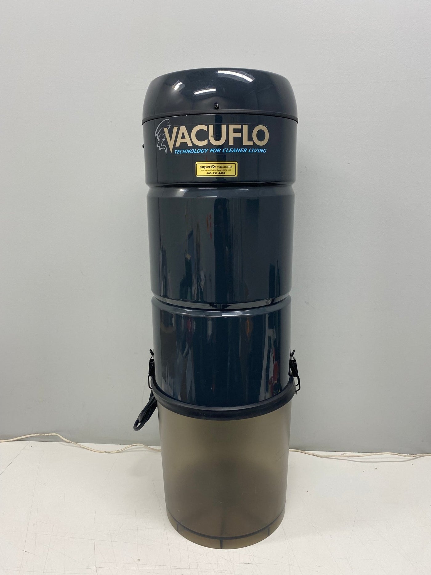 Vacuflo 466Q True Cyclonic Central Vacuum Cleaner with 6-Month Warranty