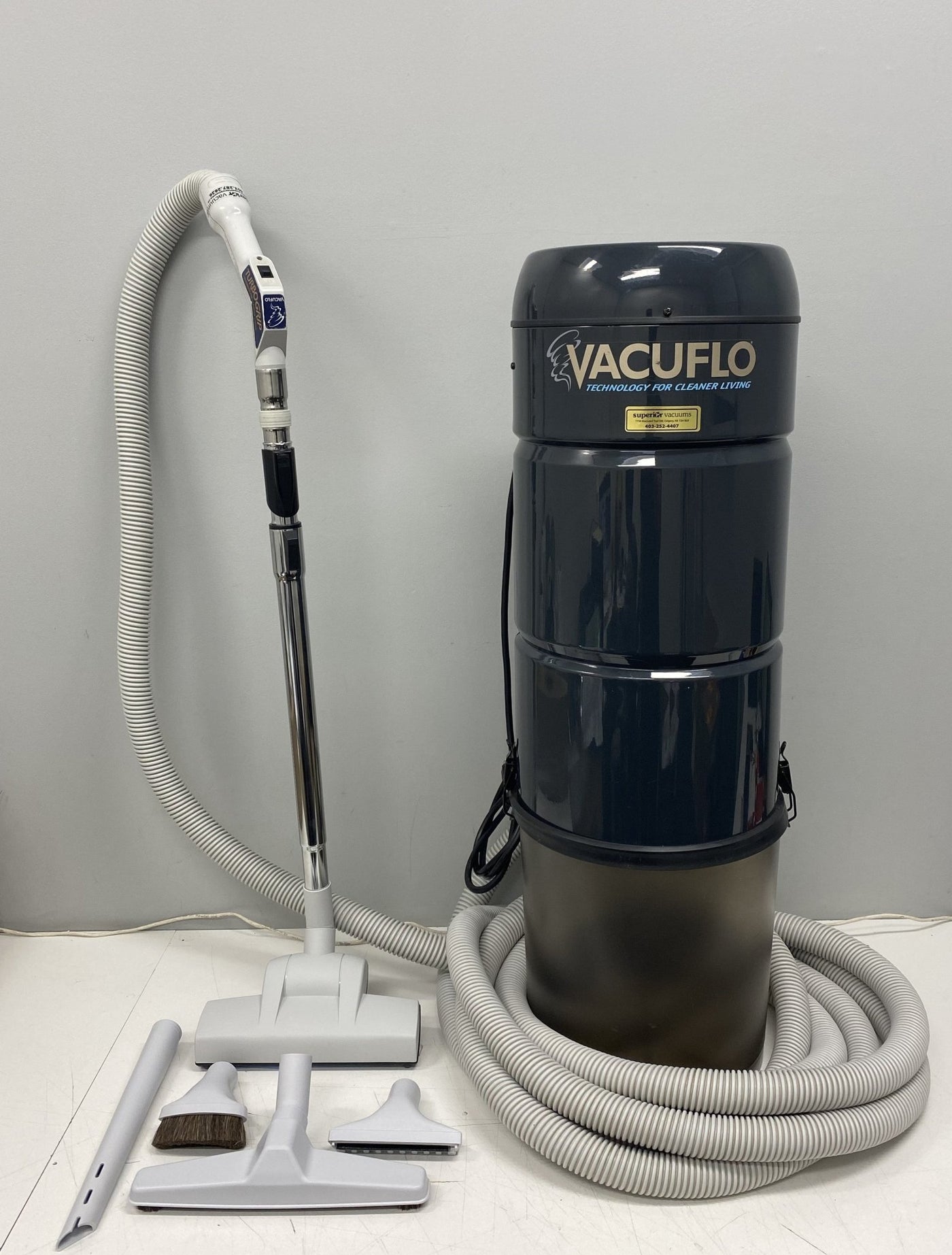 Vacuflo 566Q True Cyclonic Central Vacuum - Long-lasting Cleaning Performance