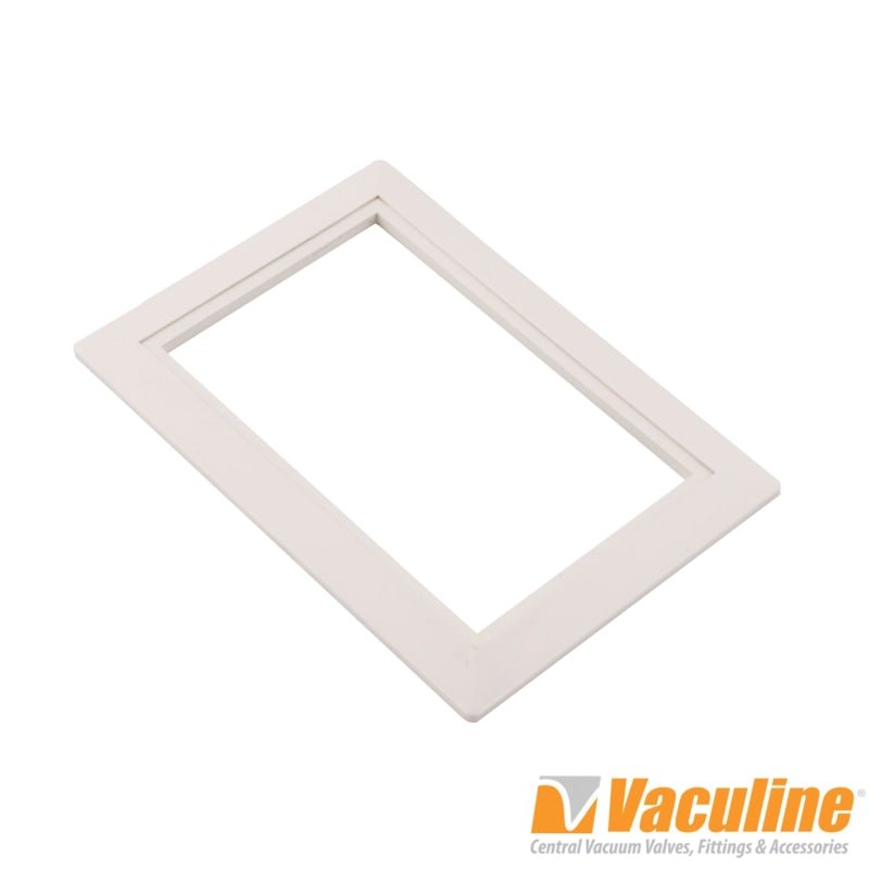 Vaculine Central Vacuum Valve Trim - Almond - Central Vacuum Parts