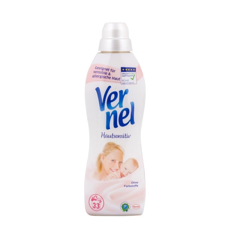 Vernel Almond & Aloe Sensitive Skin Fabric Softener - 1L - Cleaning Products