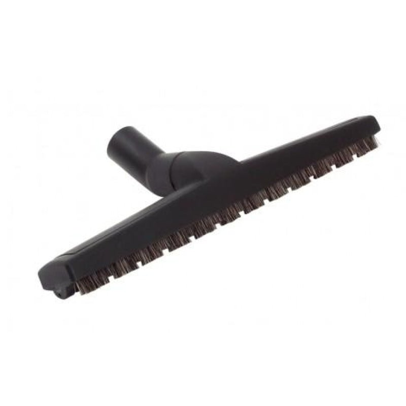 Wessel Werk Floor Brush 15" 1 ¼" with Wheels Horsehair Black