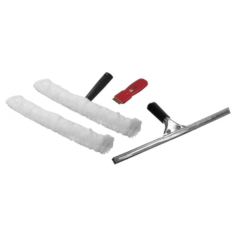 Window Washer Kit 18" Strip Washer and Handle Squeegee