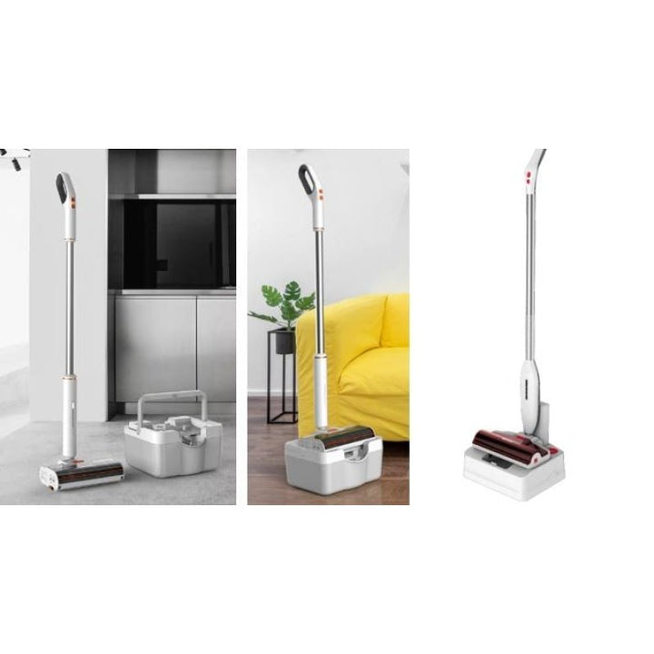 WYPE Cordless Cleaner Handles All Wet and Dry Materials - Stick Mop