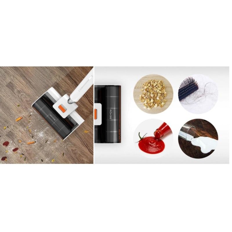 WYPE Cordless Cleaner Handles All Wet and Dry Materials - Stick Mop