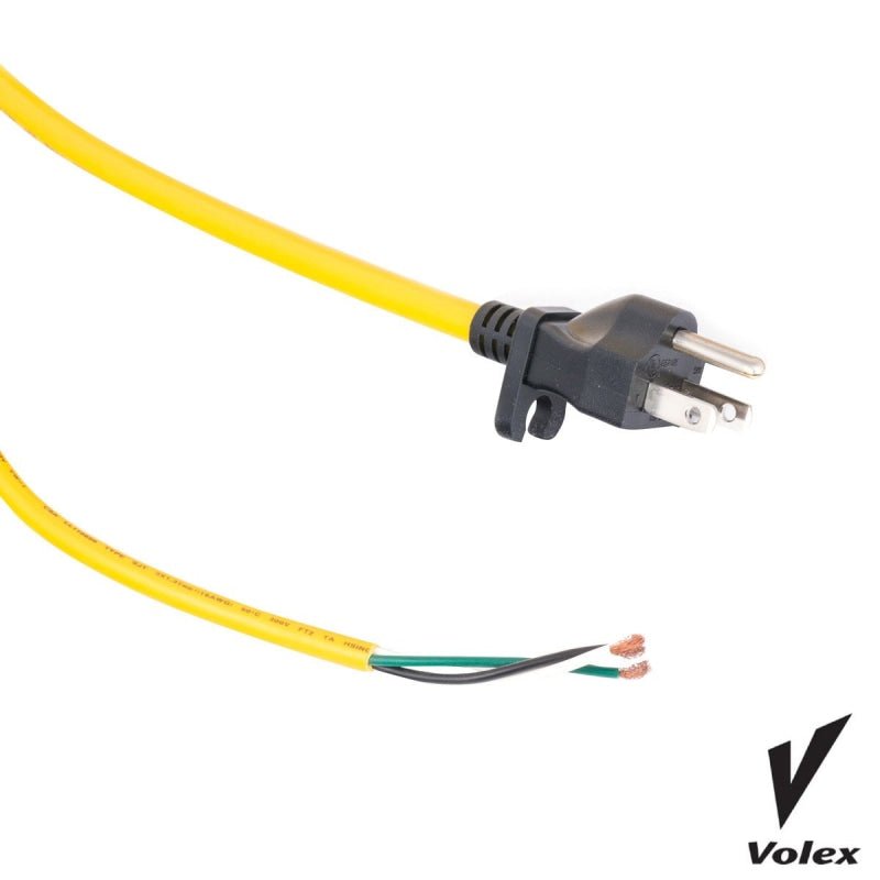 Yellow 16 Gauge 3 Wire Heavy Duty Volex Cord - 50 - Vacuum Cords